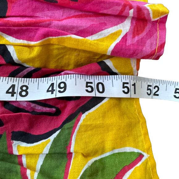 NEW Farm Rio Fruit Dream Maxi Dress Tropical Resort Yellow Pink Green Small - Picture 13 of 13